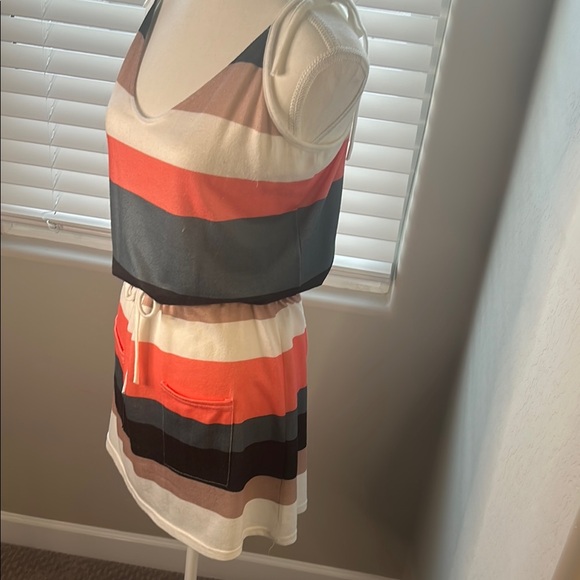 Striped Sleeveless Dress - Picture 2 of 5